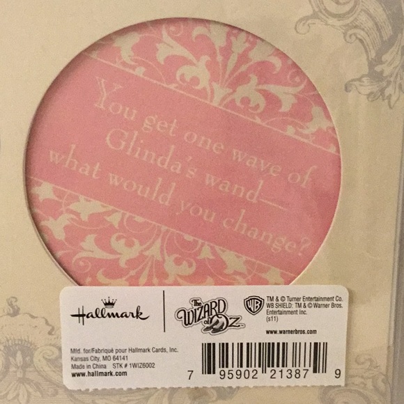 Hallmark Wizard of Oz coasters and Wine Charms - Picture 5 of 7